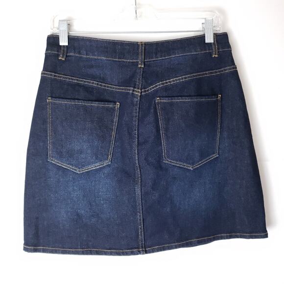 NWT Harper Denim Mini A Line Skirt Size Medium - Picture 2 of 6